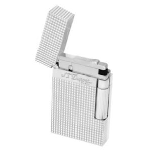 S.T. Dupont - Lighter Ligne 2 Silver Diamond Heads / 016184