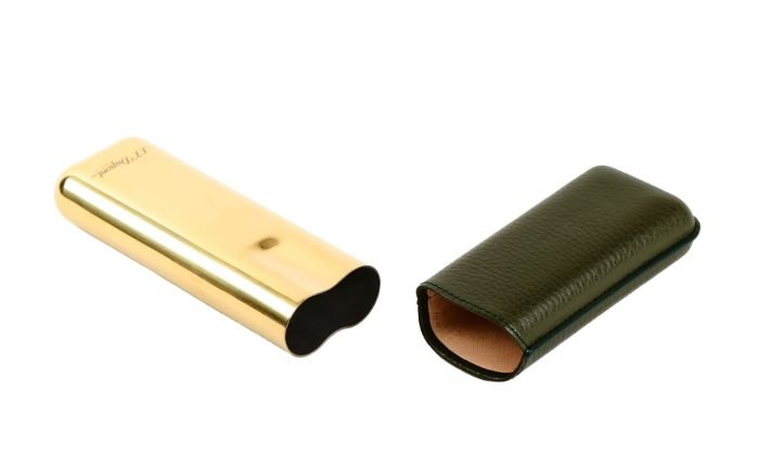 S.T. Dupont Etui 2 CG KAKI GR/GOLDEN - Image 4