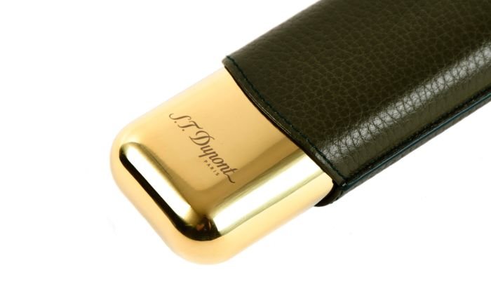 S.T. Dupont Etui 2 CG KAKI GR/GOLDEN - Image 2