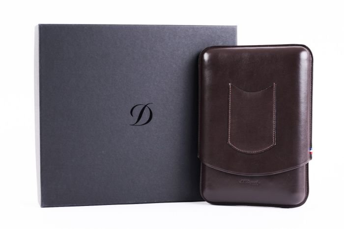 S.T.Dupont Etui Atelier 5 Cigars Marron - Image 2