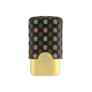 S.T.Dupont 3 CG CASE TRINIDAD BLACK/GOLDN
