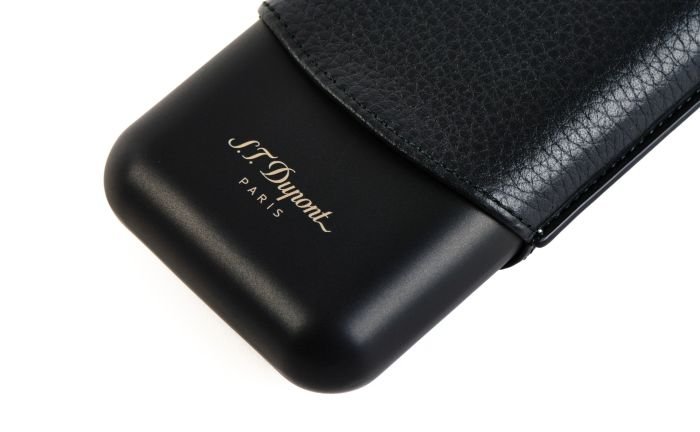 S.T.Dupont Etui 3 Cigars Black / Mat / 183340 - Image 2