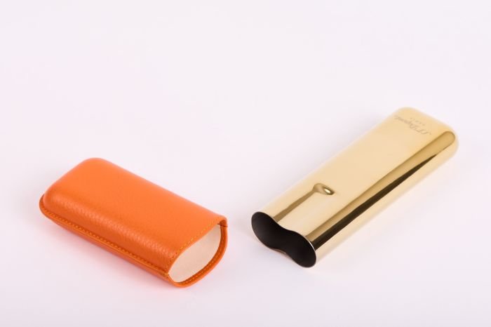 S-T.Dupont 2 CG CASE ORANGE GR/GOLDEN - Image 5