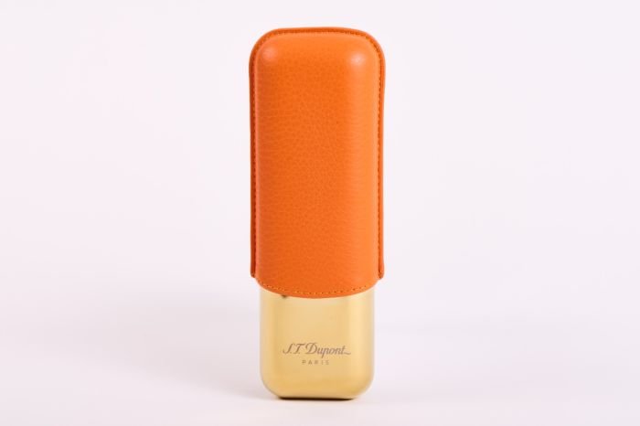 S-T.Dupont 2 CG CASE ORANGE GR/GOLDEN - Image 6