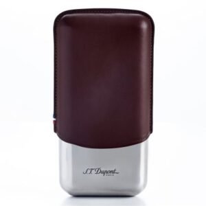 S.T.Dupont - Case 3 cigar compartments brown
