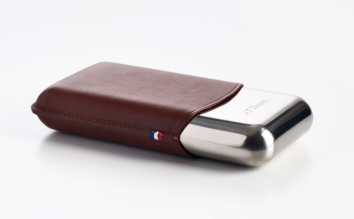 S.T.Dupont - Case 3 cigar compartments brown - Image 5