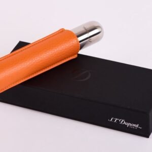 S.T.Dupont ETUI 1 CG ORANGE GR/CHROME