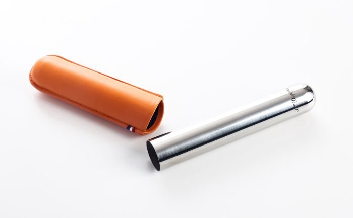 S.T.Dupont - Case 1 cigar compartment orange - Image 4