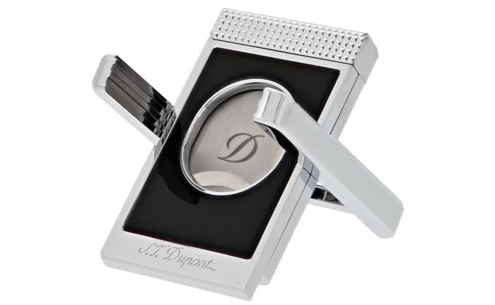 S.T.Dupont Cigar X - Cutter Black and Chrome - Image 2