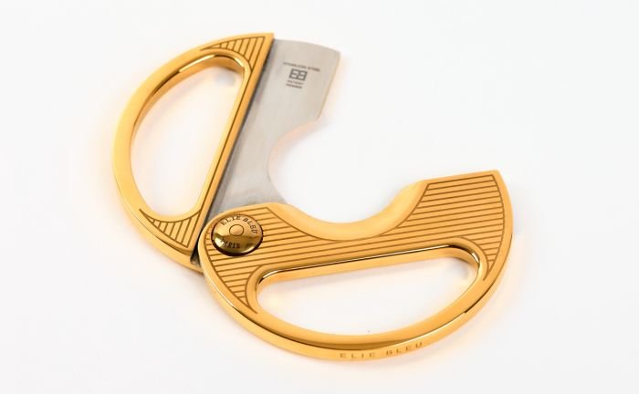 Elie Bleu Cigar Cutter EBC-2 Gold - Image 3