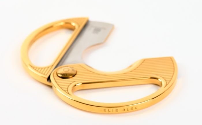 Elie Bleu Cigar Cutter EBC-2 Gold - Image 2