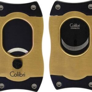 COLIBRI Cigar-Cutter "S-Cut II" gold/black 26mm