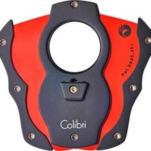 COLIBRI Cigar-Cutter "Cut" black/red 22mm