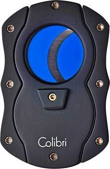 COLIBRI Cigar-Cutter"Cut" black/blue 22mm - Image 2