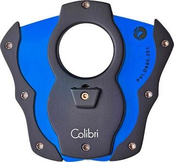 COLIBRI Cigar-Cutter"Cut" black/blue 22mm