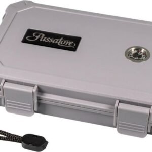 Passatore Travel Humidor Gray 5 Cigars