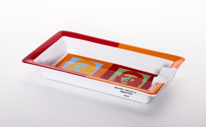 Porcelaine Ashtray "CHE" Popart Red - Image 4