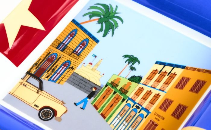 Elie Bleu - Ashtray Casa Cubana 4 Cig - Image 3