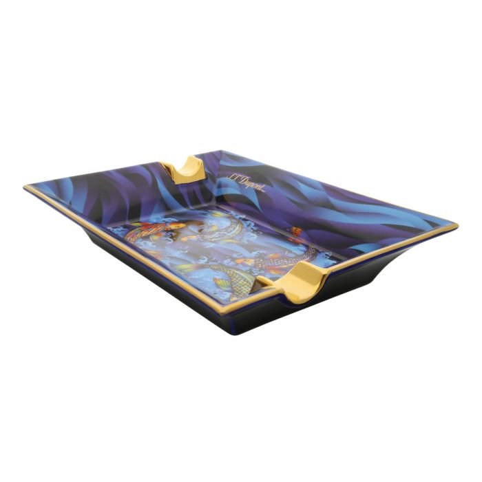 S.T.Dupont LARGE ASHTRAY KOI FISH - Image 2